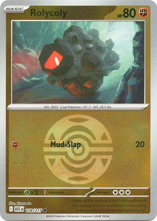 Rolycoly (Dusk Ball) (118/217) (ME: Ascended Heroes)