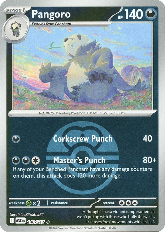 Pangoro (Love Ball) (140/217) (ME: Ascended Heroes)