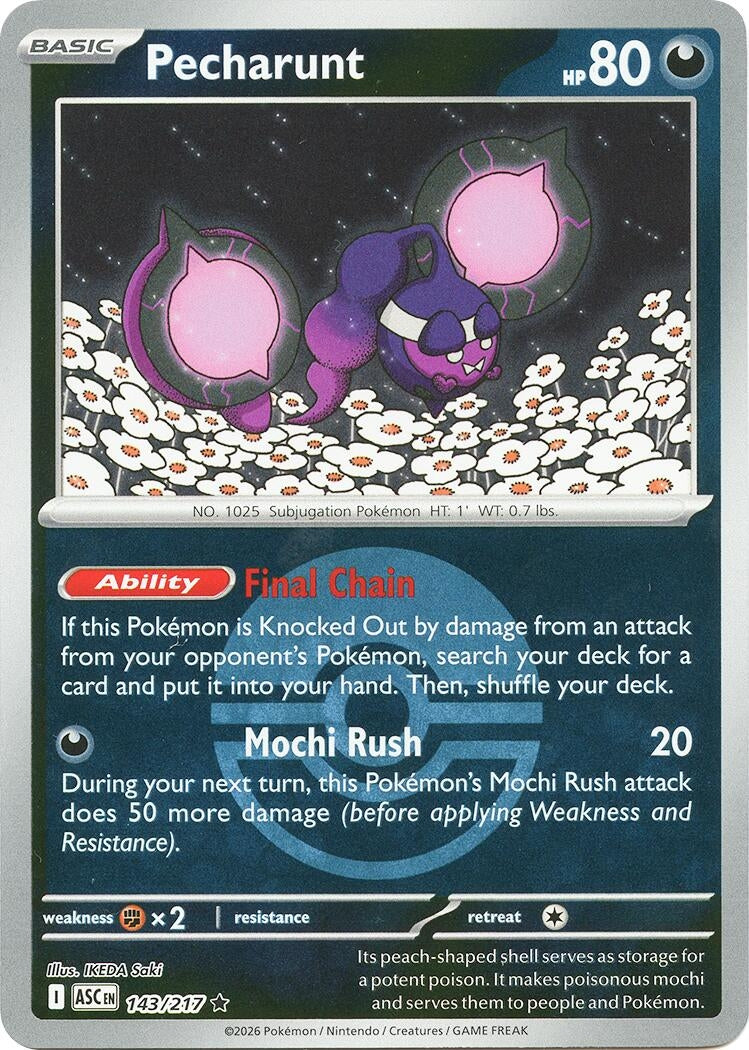 Pecharunt (Poke Ball) (143/217) (ME: Ascended Heroes)