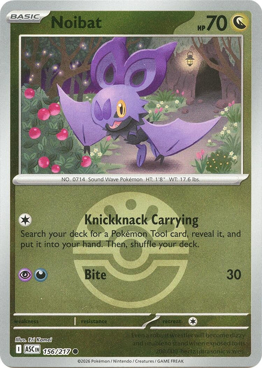 Noibat (Friend Ball) (156/217) (ME: Ascended Heroes)