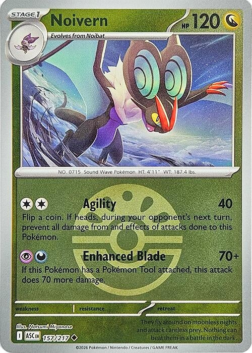 Noivern (Friend Ball) (157/217) (ME: Ascended Heroes)