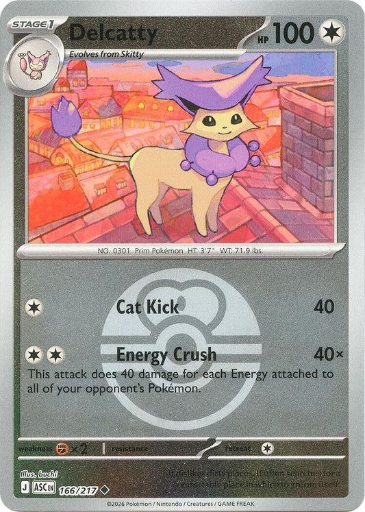 Delcatty (Love Ball) (166/217) (ME: Ascended Heroes)