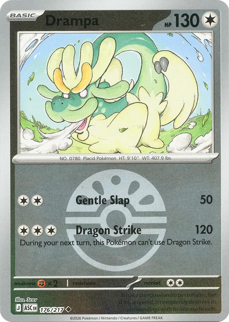 Drampa (Friend Ball) (176/217) (ME: Ascended Heroes)