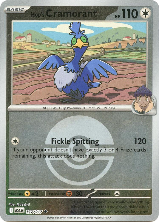 Hop's Cramorant (Poke Ball) (177/217) (ME: Ascended Heroes)