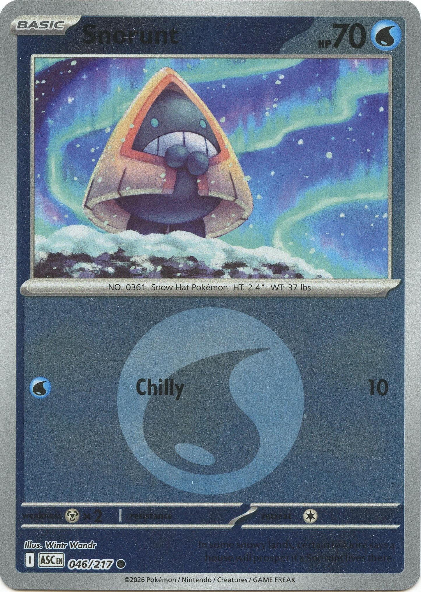 Snorunt - 046/217 (Energy Symbol Pattern) (046/217) (ME: Ascended Heroes)