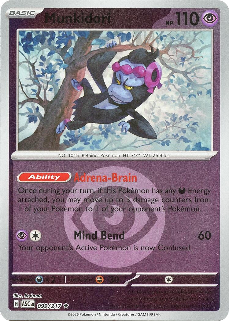 Munkidori (Energy Symbol Pattern) (099/217) (ME: Ascended Heroes)
