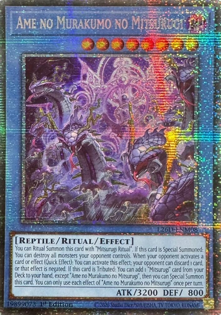 Image for Ame no Murakumo no Mitsurugi (Starlight Rare) (L26D-ENM08) (Legendary Modern Decks 2026) - YuGiOh