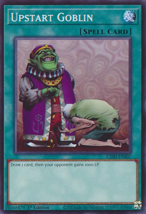 Image for Upstart Goblin (L26D-ENS07) (Legendary Modern Decks 2026) - YuGiOh