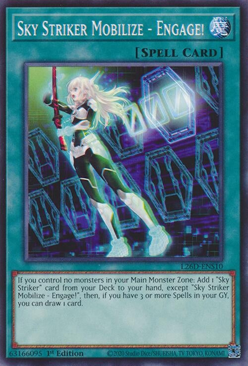 Image for Sky Striker Mobilize - Engage! (L26D-ENS10) (Legendary Modern Decks 2026) - YuGiOh
