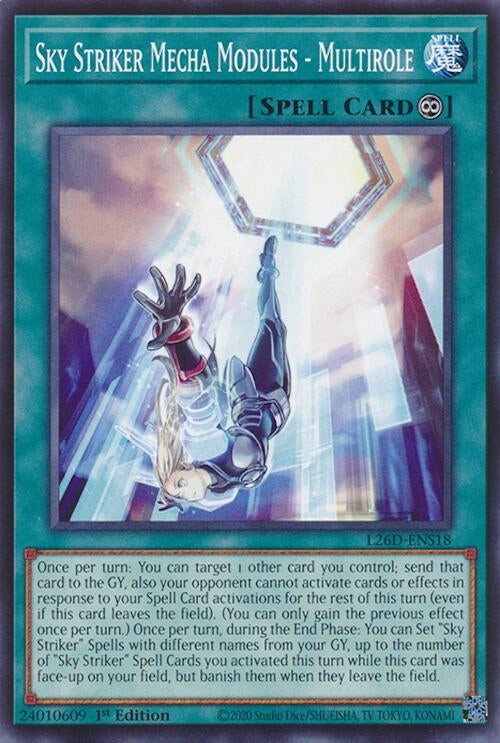 Image for Sky Striker Mecha Modules - Multirole (L26D-ENS18) (Legendary Modern Decks 2026) - YuGiOh