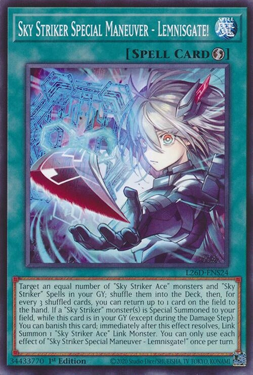 Image for Sky Striker Special Maneuver - Lemnisgate! (L26D-ENS24) (Legendary Modern Decks 2026) - YuGiOh