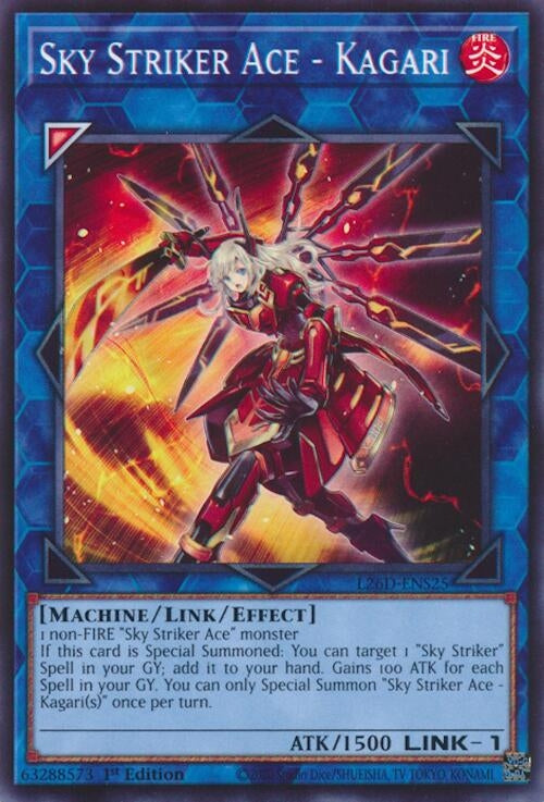 Image for Sky Striker Ace - Kagari (L26D-ENS25) (Legendary Modern Decks 2026) - YuGiOh