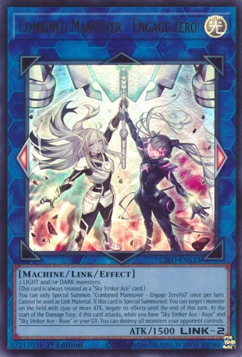 Image for Combined Maneuver - Engage Zero! (L26D-ENS33) (Legendary Modern Decks 2026) - YuGiOh