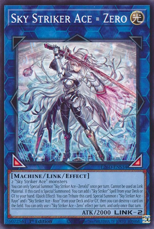 Image for Sky Striker Ace = Zero (L26D-ENS34) (Legendary Modern Decks 2026) - YuGiOh