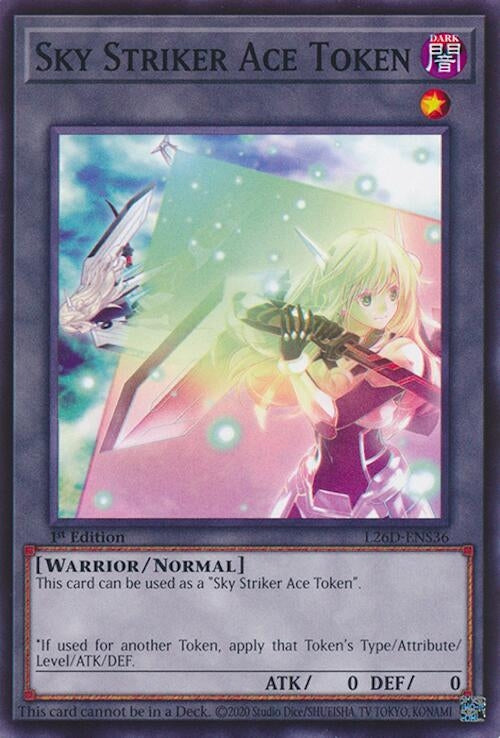 Image for Sky Striker Ace Token (L26D-ENS36) (Legendary Modern Decks 2026) - YuGiOh