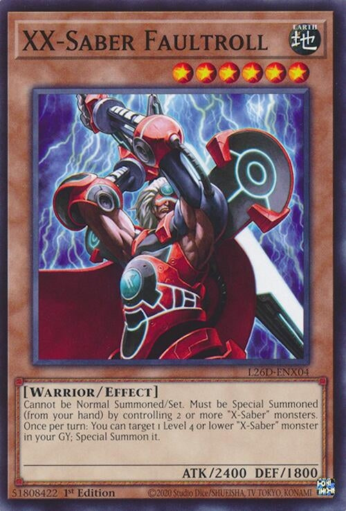 Image for XX-Saber Faultroll (L26D-ENX04) (Legendary Modern Decks 2026) - YuGiOh