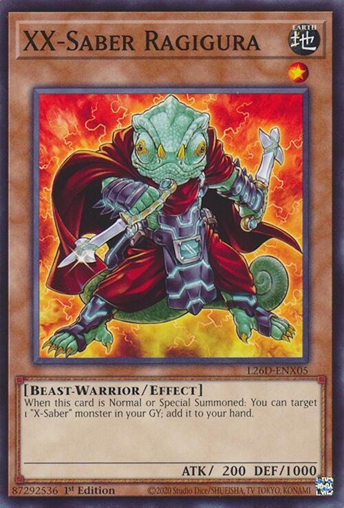 Image for XX-Saber Ragigura (L26D-ENX05) (Legendary Modern Decks 2026) - YuGiOh