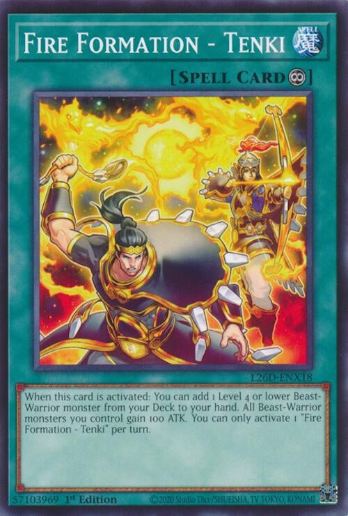 Image for Fire Formation - Tenki (L26D-ENX18) (Legendary Modern Decks 2026) - YuGiOh