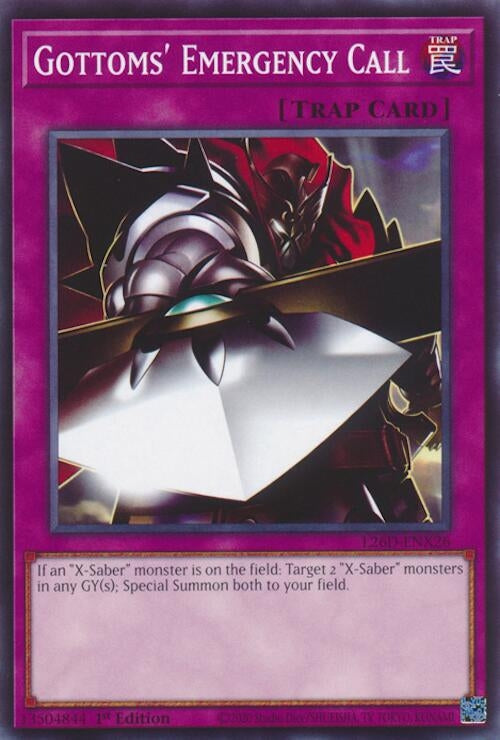 Image for Gottoms' Emergency Call (L26D-ENX26) (Legendary Modern Decks 2026) - YuGiOh