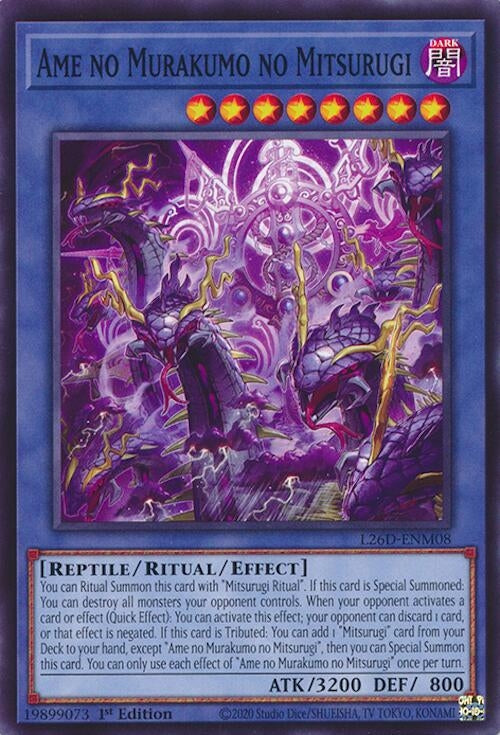 Image for Ame no Murakumo no Mitsurugi (L26D-ENM08) (Legendary Modern Decks 2026) - YuGiOh