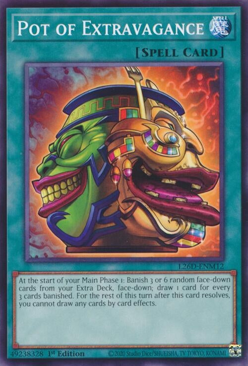 Image for Pot of Extravagance (L26D-ENM12) (Legendary Modern Decks 2026) - YuGiOh