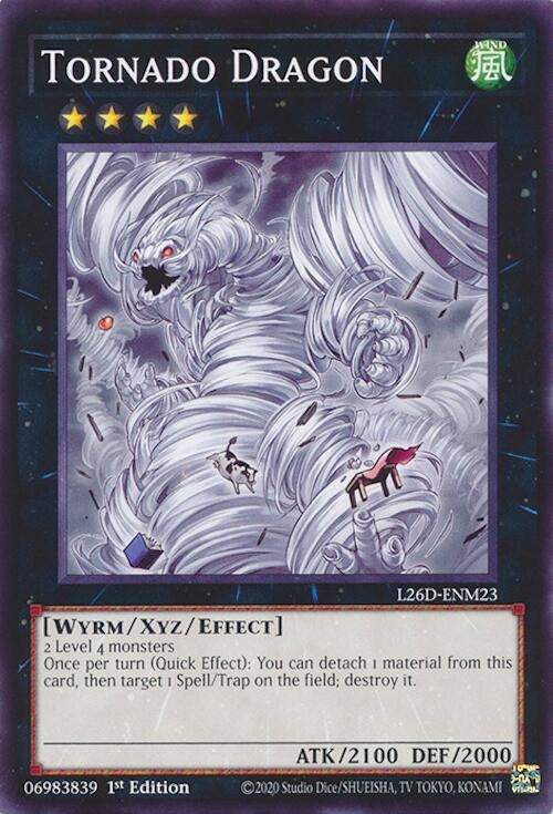 Image for Tornado Dragon (L26D-ENM23) (Legendary Modern Decks 2026) - YuGiOh