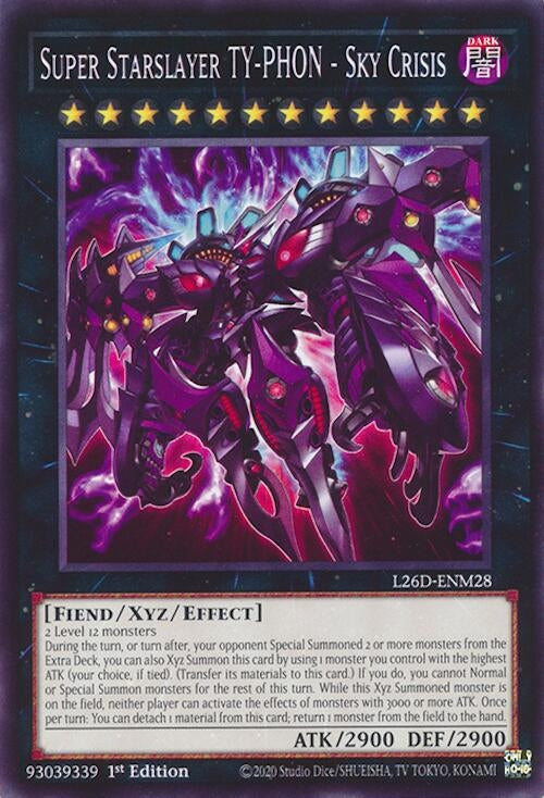 Image for Super Starslayer TY-PHON - Sky Crisis (L26D-ENM28) (Legendary Modern Decks 2026) - YuGiOh