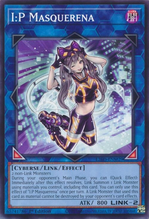 Image for I:P Masquerena (L26D-ENM29) (Legendary Modern Decks 2026) - YuGiOh