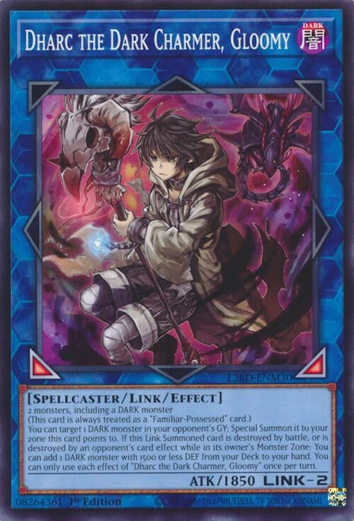 Image for Dharc the Dark Charmer, Gloomy (L26D-ENM30) (Legendary Modern Decks 2026) - YuGiOh