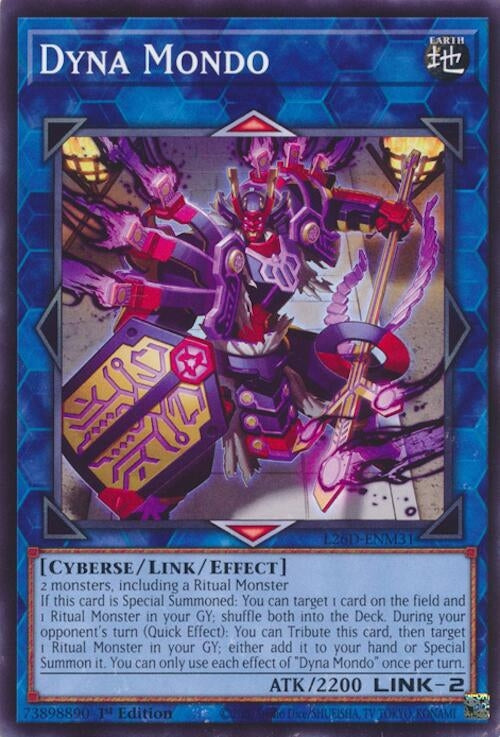 Image for Dyna Mondo (L26D-ENM31) (Legendary Modern Decks 2026) - YuGiOh