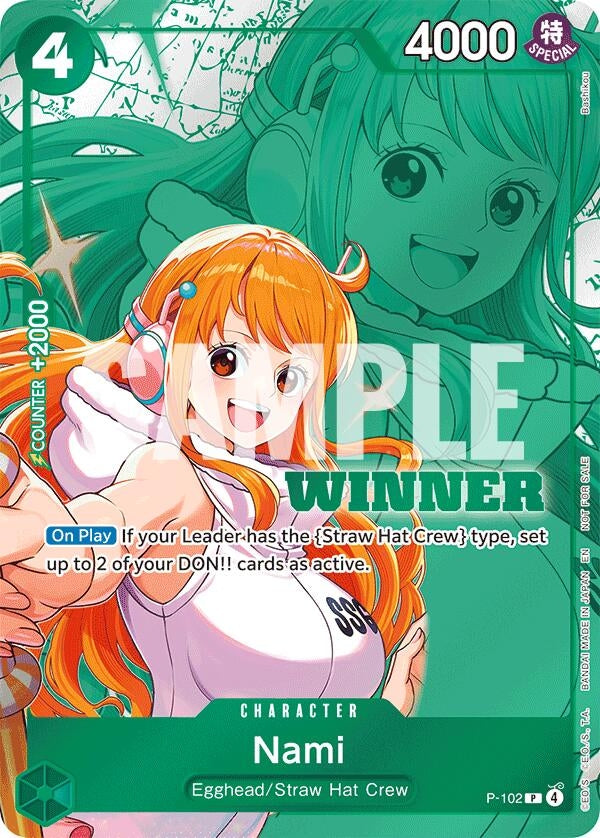 Image for Nami (Winner Pack 2026 Vol. 2) (P-102) (One Piece Promotion Cards) - One Piece Card Game