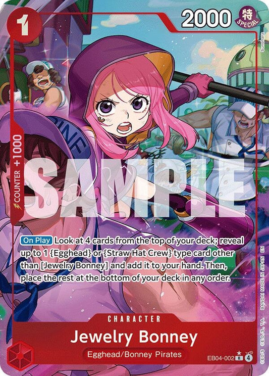 Image for Jewelry Bonney (EB04-002) (Alternate Art) (EB04-002) (Adventure on Kami's Island) - One Piece Card Game