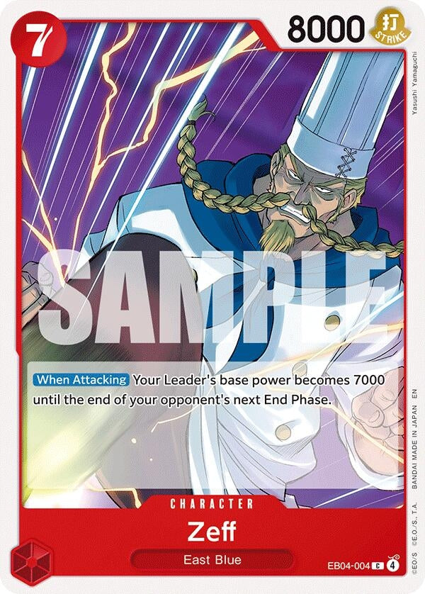 Image for Zeff (EB04-004) (Adventure on Kami's Island) - One Piece Card Game