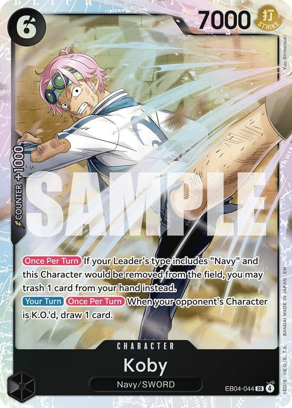 Image for Koby (EB04-044) (EB04-044) (Adventure on Kami's Island) - One Piece Card Game