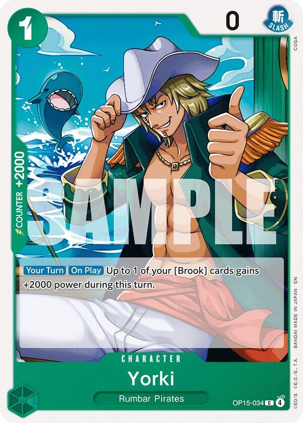 Image for Yorki (OP15-034) (Adventure on Kami's Island) - One Piece Card Game
