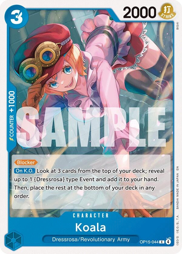 Image for Koala (OP15-044) (Adventure on Kami's Island) - One Piece Card Game