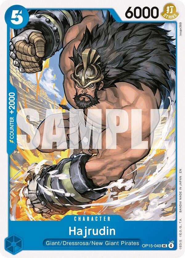 Image for Hajrudin (OP15-049) (Adventure on Kami's Island) - One Piece Card Game