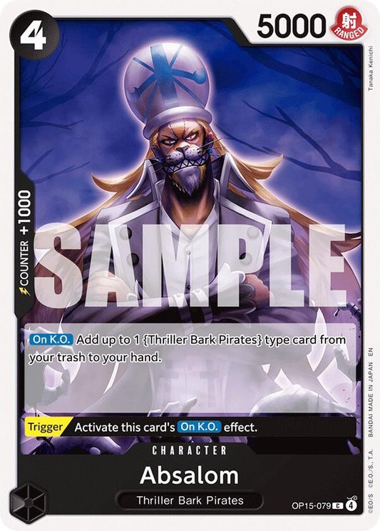 Image for Absalom (OP15-079) (Adventure on Kami's Island) - One Piece Card Game