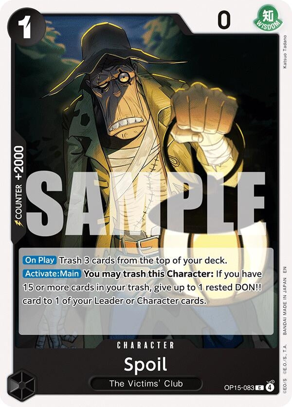 Image for Spoil (OP15-083) (Adventure on Kami's Island) - One Piece Card Game