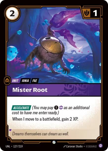 Image for Mister Root (127/219) (Unleashed) - Riftbound: League of Legends Trading Card Game