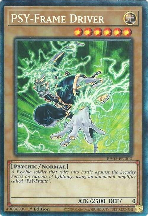 PSY-Frame Driver (Collector's Rare) (RA05-EN002) (Rarity Collection 5)