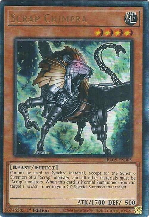 Scrap Chimera (Ultimate Rare) (RA05-EN005) (Rarity Collection 5)