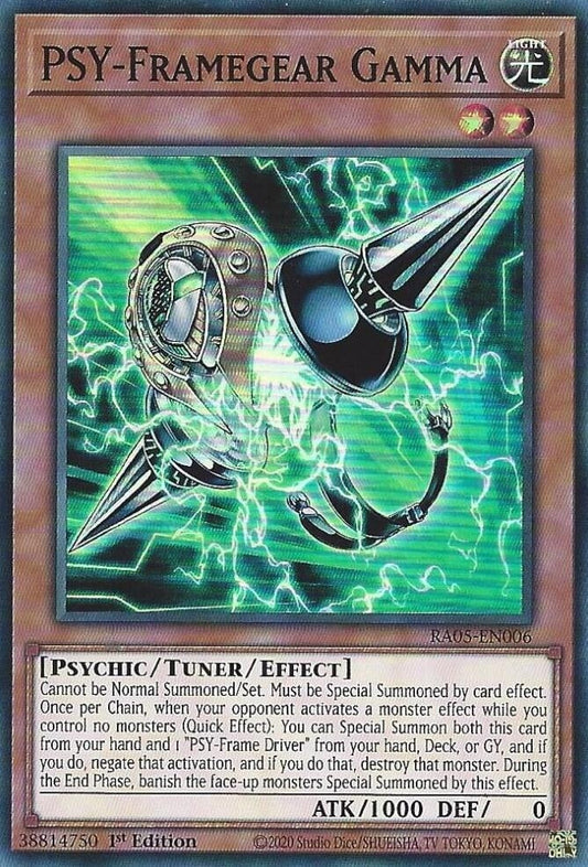 PSY-Framegear Gamma (RA05-EN006) (Rarity Collection 5)