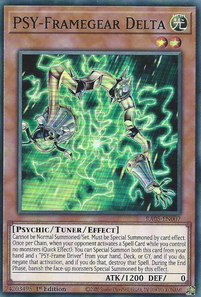 PSY-Framegear Delta (RA05-EN007) (Rarity Collection 5)