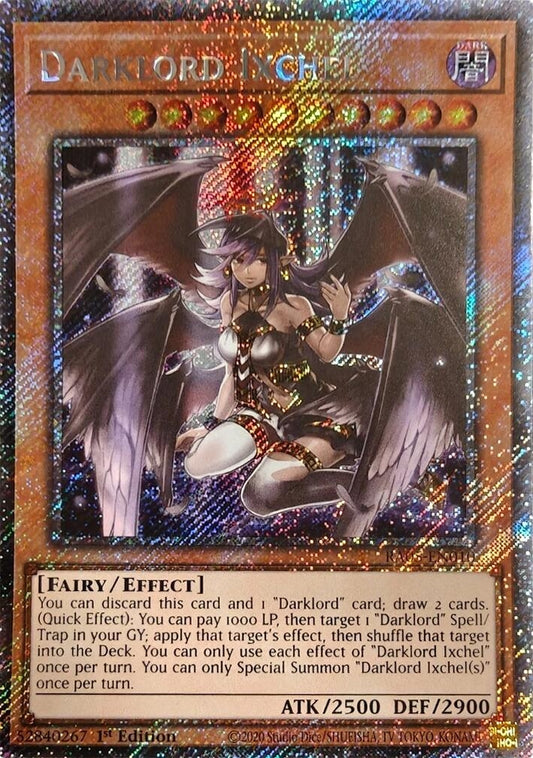 Darklord Ixchel (Platinum Secret Rare) (RA05-EN010) (Rarity Collection 5)