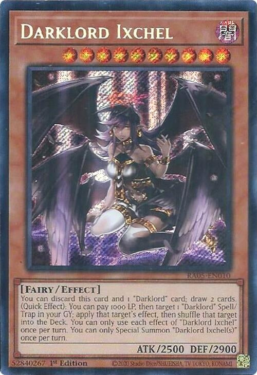 Darklord Ixchel (Secret Rare) (RA05-EN010) (Rarity Collection 5)