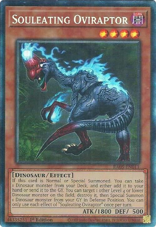 Souleating Oviraptor (Collector's Rare) (RA05-EN011) (Rarity Collection 5)