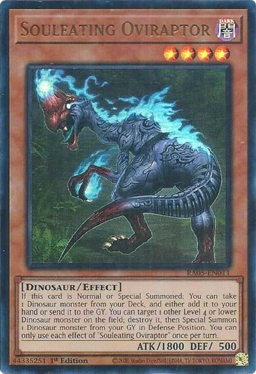 Souleating Oviraptor (Ultra Rare) (RA05-EN011) (Rarity Collection 5)