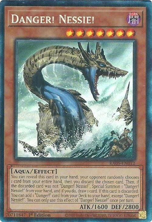 Danger! Nessie! (Collector's Rare) (RA05-EN012) (Rarity Collection 5)