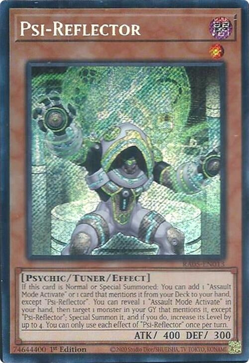 Psi-Reflector (Secret Rare) (RA05-EN013) (Rarity Collection 5)